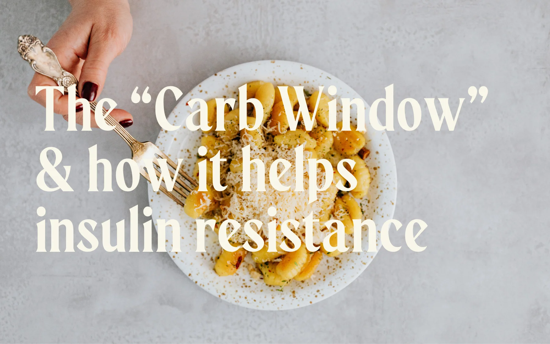 Try this 'carb window' shift for one week and see what happens